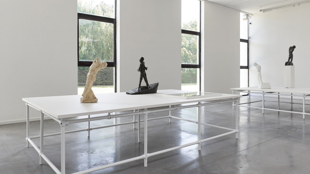George Minne, The lost son, exhibition view. Courtesy of Museum Dhondt-Dhaenens