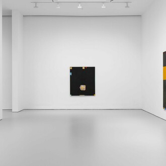 Installation view, Raymond Saunders: Post No Bills, David Zwirner, New York, February 22–April 6, 2024.
Courtesy David Zwirner