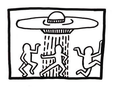 Keith Haring. Courtesy of Tate Liverpool