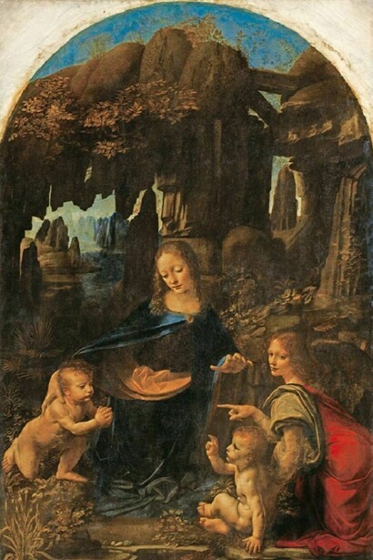 Leonardo Da Vinci - La Vergine delle Rocce