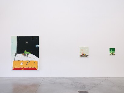 Brian Harte, Tell the village, exhibition view. Courtesy of Tatjana Pieters