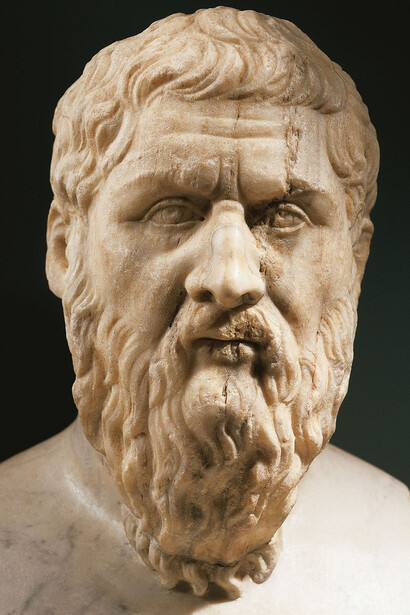 Busto de Platón