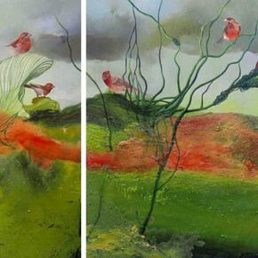 Resa Blatman, Toxic bloom 1, 2018. Courtesy of Childs Gallery