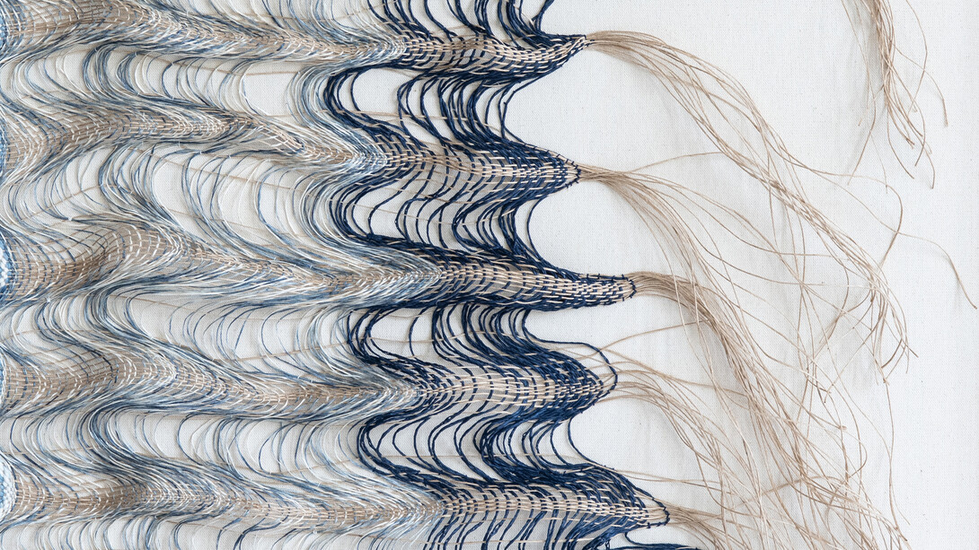 Richie Wilde López, Cuando el mar se acercó (detail). Courtesy of Paradigm Gallery + Studio