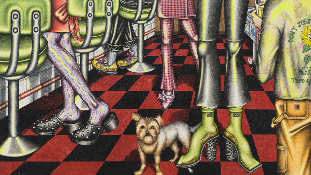 Samantha Rosenwald, Bottoms up, 2024. Courtesy of The Hole