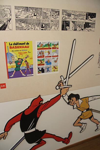 The Peyo Exhibition. Courtesy of Comics Art Museum
