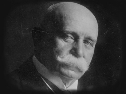 Graf Ferdinand von Zeppelin (1838-1917), Aufnahme um 1910
