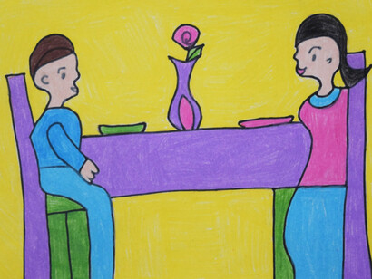 At the Table. Courtesy of Fountain House Gallery