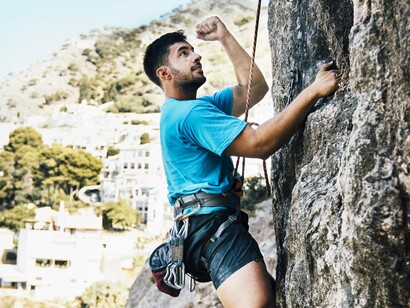 Rock climbing: where mental endurance meets raw determination