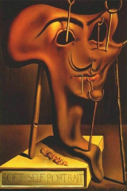 Salvador Dalì, Soft Self Portrait