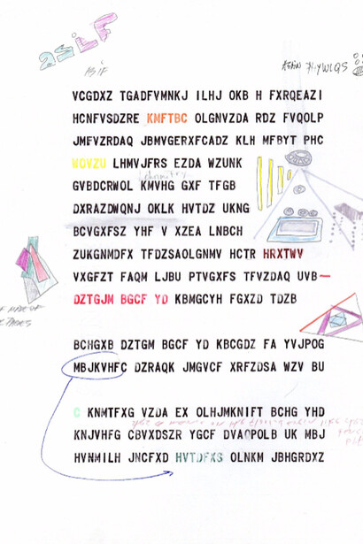 Leandro Katz. Courtesy of Henrique Faria Fine Art