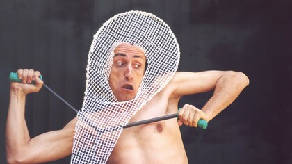 L'artista Antonio Rezza