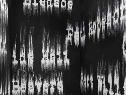 Gary Simmons. Courtesy of The Drawing Center