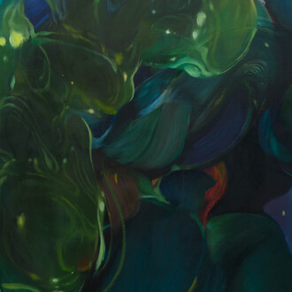 Yongchul Kim, Welle (detail), 2025. Courtesy of Galerie Thomas Fuchs 