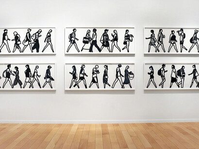 Julian Opie. Courtesy of Jonathan Novak