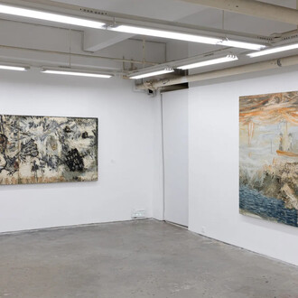 Xie Bei, Let it happen, exhibition view. Courtesy of A Thousand Plateaus Art Space