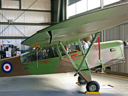 Auster AOP 6. Courtesy of British Columbia Aviation Museum