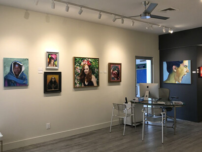 Big Art. Small canvas. Courtesy of RJD Gallery 