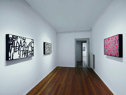 Sergio Fermariello, Meridiano, vista della mostra. Con cortesia di CSArt - Comunicazione per l'Arte