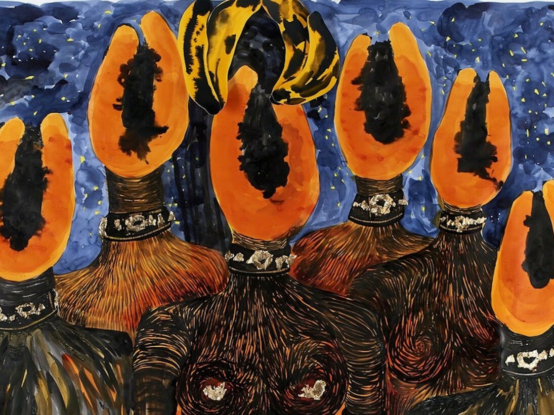 Lady Skollie. Lust Politics, Exhibition view. Courtesy of Tyburn Gallery