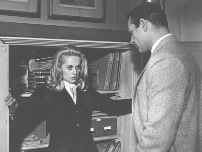 Fotograma de la película «Marnie la ladrona», dirigida por Alfred Hitchcock