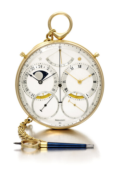 The Second Space Travellers Watch,
George Daniels, 1983 © Jasper Gough, Sotheby’s