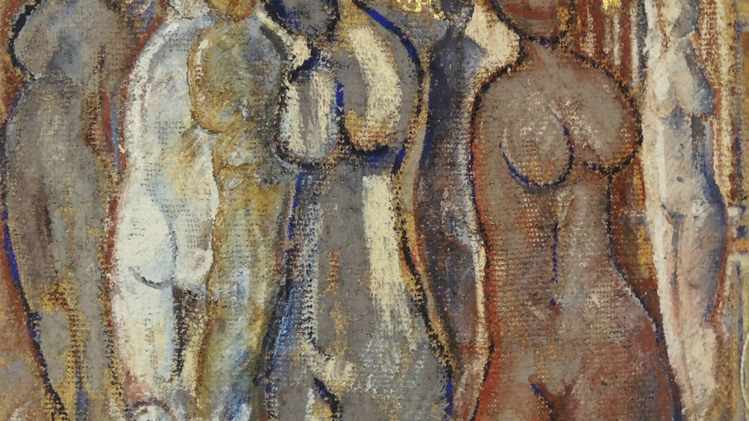 Fabio Piscopo, Amanti senz'anima, Olio su tela, 50 x 70