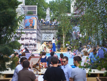 Bozar Open Air. Courtesy of Bozar 