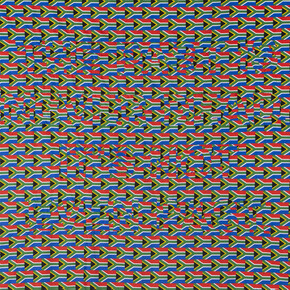 Dan Halter, The past is never dead. It's not even past, 2021, 242 x 325 cm. Courtesy Dan Halter and Osart Gallery. Photo by Geena Wilkinson
