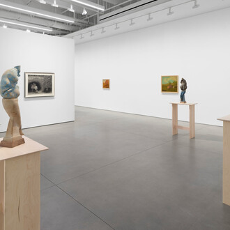 Jared Buckhiester, Continent of misbelief, exhibition view. Courtesy of David Kordansky Gallery