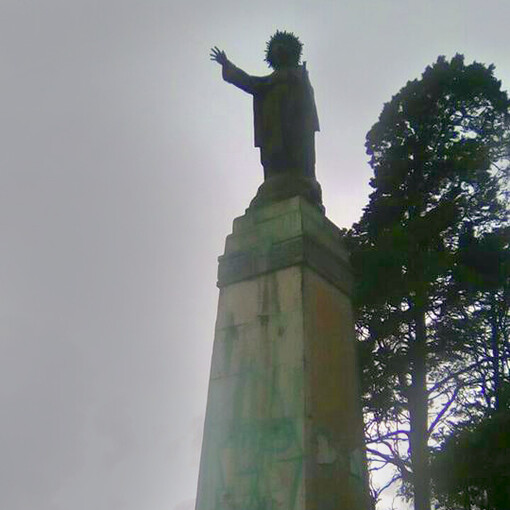 Cristo Rey de Ochomogo. Foto: Rodrigo Arias (Facebook)
