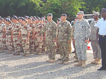 A flag ceremony with French and Chadian forces commemorated the launch of Operation Barkhane, the anti-terrorist campaign in Africa’s Sahel region that began in July 2014