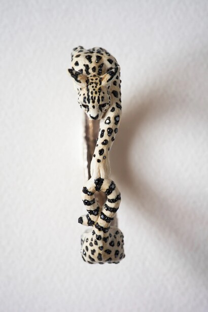 Harumi Klossowska De Rola, bozzetto per una spilla con leone per la Maison Gossens