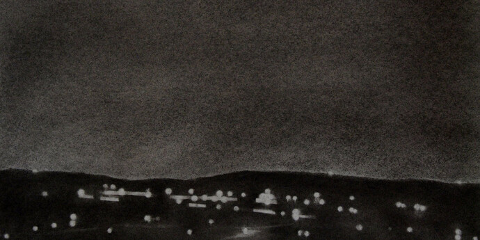 It's Only Black and White... But I Like It. Courtesy of Barry Whistler Gallery
