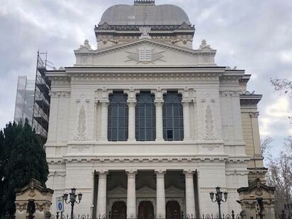 The Great Synagogue of Rome at it looks like today in January 2023