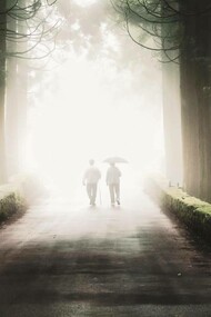 A dilemma posed on those who face a near-death experience whether to go towards the light or to remain