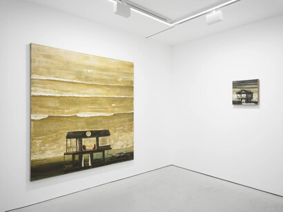 Matthias Franz, A claim no easy victories, exhibition view. Courtesy of Grimm Gallery