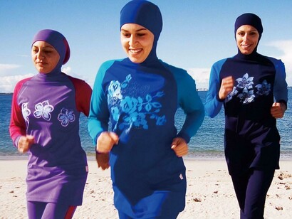 Mulheres com burkini