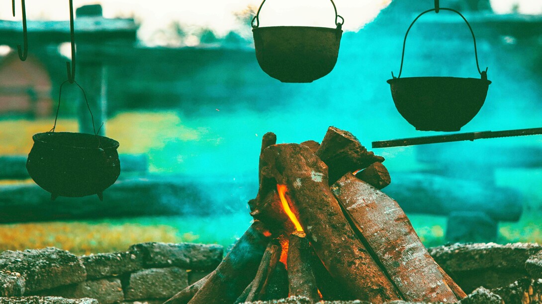 The roaring firewood