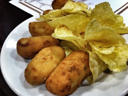 Croquetas de jamón en Casa Mingo
