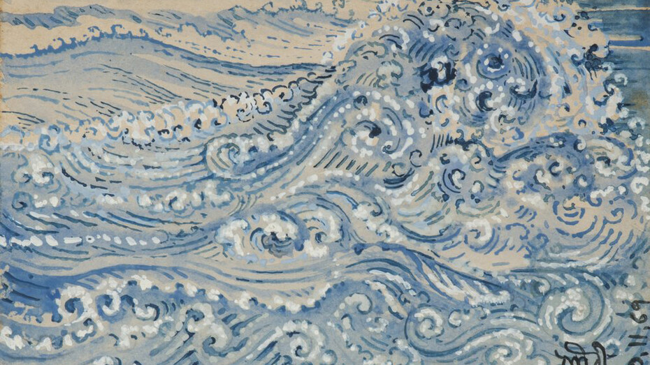 Gouri Bhanja, Rhythm of the sea. Courtesy of Akar Prakar