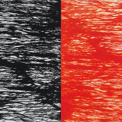 Richard Long, Love Minus Zero/No Limit (detail), 2014, A two panel carborundum relief, left panel printed in a Black/Ultramarine Blue ink mix, right panel in a Vermilion/Ruby Madder/Primrose ink mix on Hahnemühle Etching White 350 gsm paper. Overall 121.5 x 388 cm, Edition of 2, Courtesy Richard Long and Alan Cristea Gallery, London
