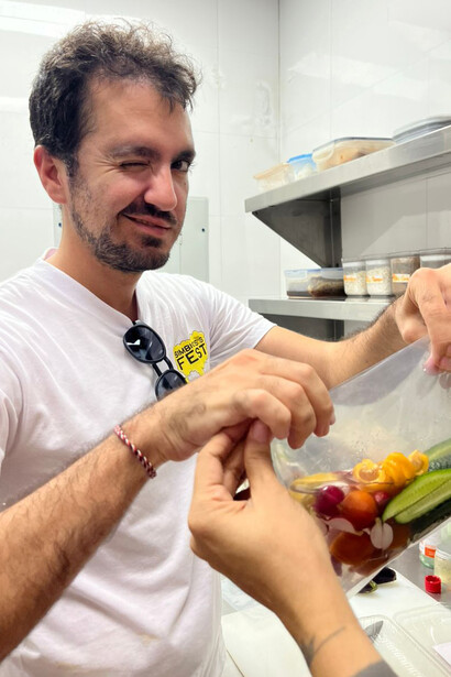 Según Ruiz Moreno, la fermentación es una puerta a sabores olvidados y técnicas ancestrales que reivindican saberes comunitarios y naturales. Fotografía de Carlos Martínez