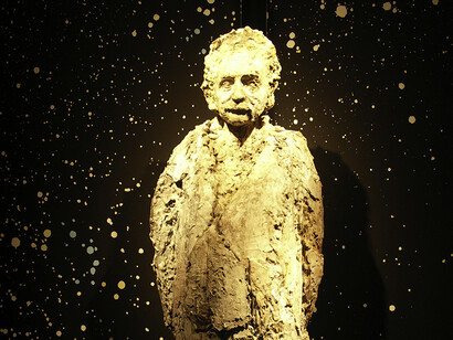 Pieza de arte basada en Einstein