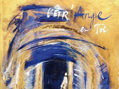 The stranger in you oil on canvas by Déborah Chock (2010)