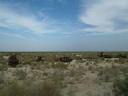 The Aral Sea, Uzbekistan 