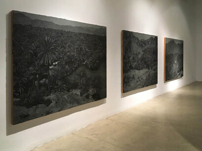 When The Moon Split. Courtesy of Aicon Gallery