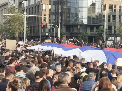 “Serbia Against Violence” protest: Thousands blocked bridges and called for the president’s resignation
