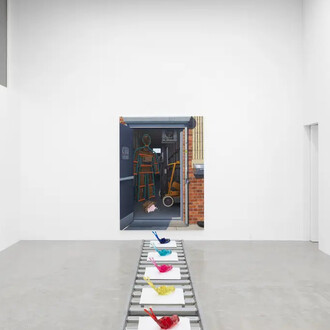 Marc Librizzi, In transit, exhibition view. Courtesy of Harkawik