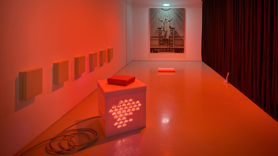 Mio Zając, Not for me for ma, exhibition view. Courtesy of Voss Gallery